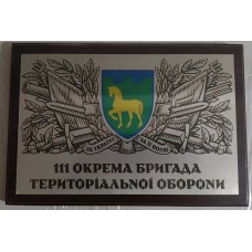 Диплом на металі (111 Окрема бригада)