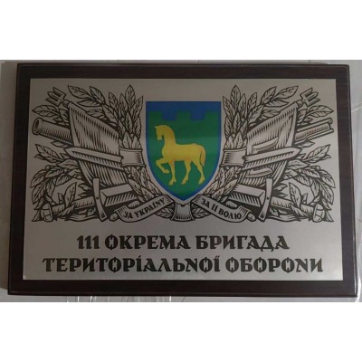 Диплом на металі (111 Окрема бригада)