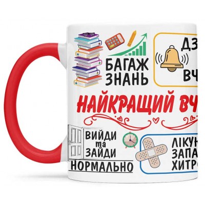 Чашка для найкращого вчителя - 00281_1